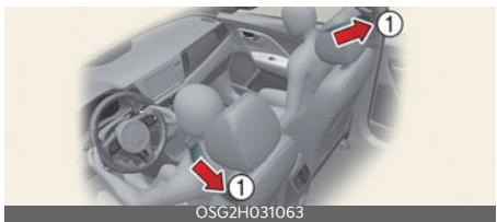 KIA Niro SG2 (2021) - Ceinture de sécurité à tendeur - 1