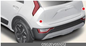KIA Niro SG2 (2021) - Capteur de détection - 1