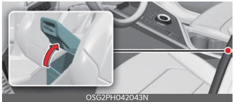 KIA Niro SG2 (2021) - Rangement de la console centrale - 1