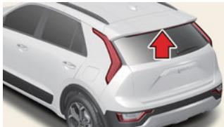 KIA Niro SG2 (2021) - Remplacement d'une ampoule de feu d'arrêt surélevé (type DEL) - 1