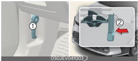 KIA Niro SG2 (2021) - Ouverture du capot - 1
