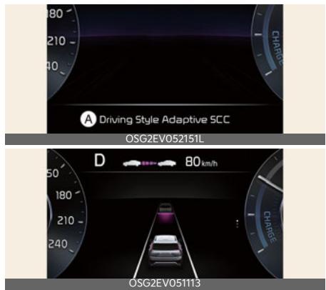 KIA Niro SG2 (2021) - « Basé sur le style de conduite » est active (selon l'équipement) - 1