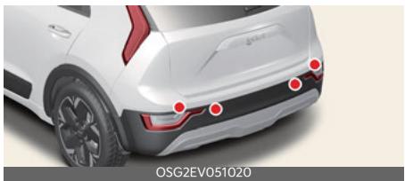 KIA Niro SG2 (2021) - Capteur de détection - 4