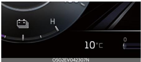 KIA Niro SG2 (2021) - Jauge de température extérieure - 1