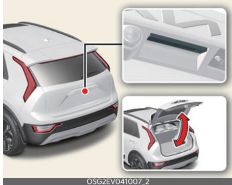 KIA Niro SG2 (2021) - Levage du hayon - 1