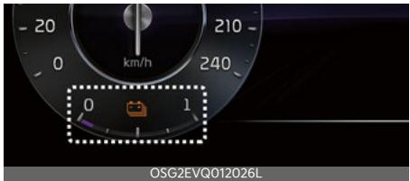 KIA Niro SG2 (2021) - Jauge d'état de charge (EDC) pour batterie haute tension - 1
