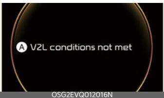 KIA Niro SG2 (2021) - Conditions V2L non respectées - 1