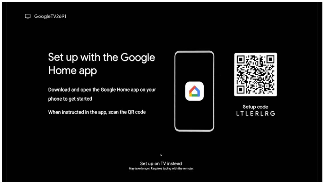 THOMSON 150GOCAST - Installation de Google TV - 1