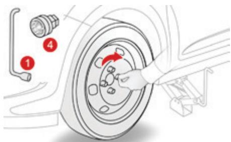 DS Automobiles DS3 Phase 2 (2014-2016) - Apre's un changement de roue - 1
