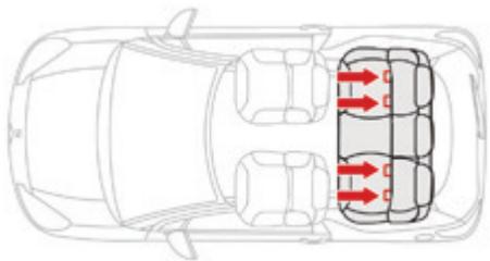 DS Automobiles DS3 Phase 2 (2014-2016) - Fixations "ISOFIX" - 1