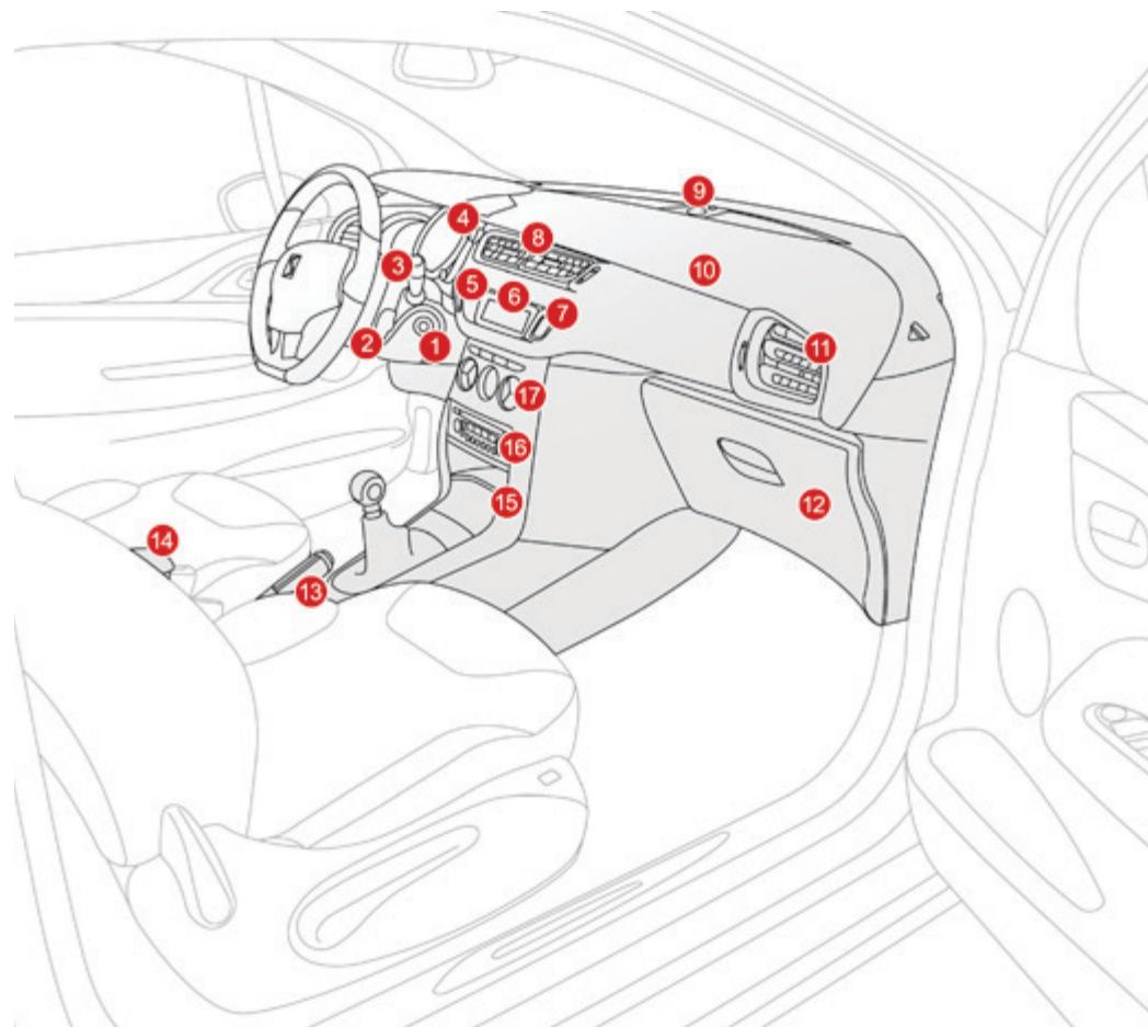 DS Automobiles DS3 Phase 2 (2014-2016) - Poste de conduite - 1