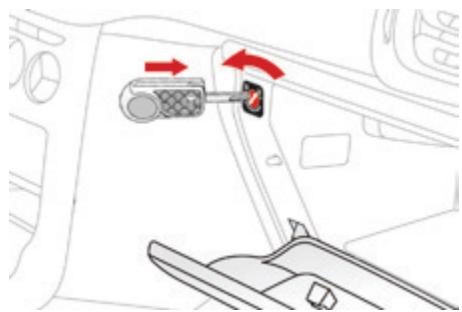 DS Automobiles DS3 Phase 2 (2014-2016) - Désactivation de l'airbag frontal passager - 4
