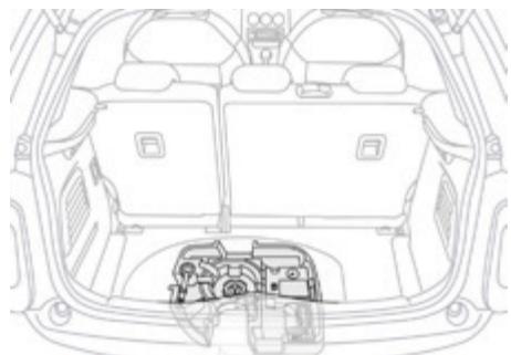 DS Automobiles DS3 Phase 2 (2014-2016) - Pour enlever la tablette : - 1