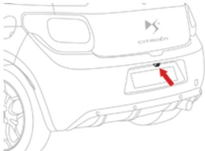 DS Automobiles DS3 Phase 2 (2014-2016) - Caméra de recul - 1