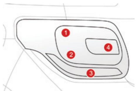DS Automobiles DS3 Phase 2 (2014-2016) - Feux arrêté - 1