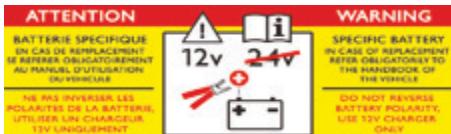 DS Automobiles DS3 Phase 2 (2014-2016) - Batterie - 1