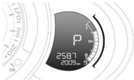 DS Automobiles DS3 Phase 2 (2014-2016) - Affichages au combiné - 1