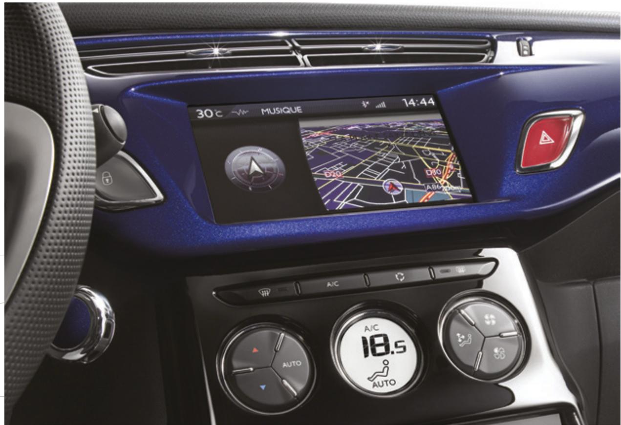 DS Automobiles DS3 Phase 2 (2014-2016) - Écrans multifonctions - 2
