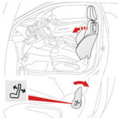 DS Automobiles DS3 Phase 2 (2014-2016) - Réglage en hauteur - 1