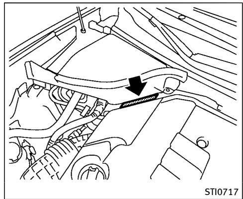 INFINITI Q50 (2016) - IDENTIFICATION DU VÉHICULE - 2