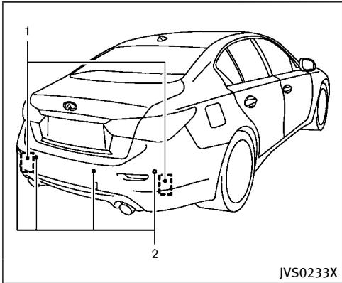 INFINITI Q50 (2016) - AVERTISSEMENT - 1