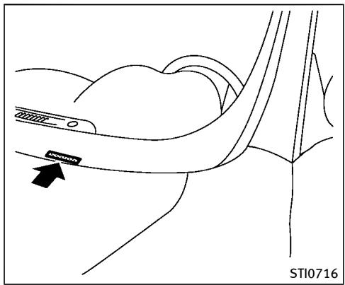 INFINITI Q50 (2016) - IDENTIFICATION DU VÉHICULE - 1