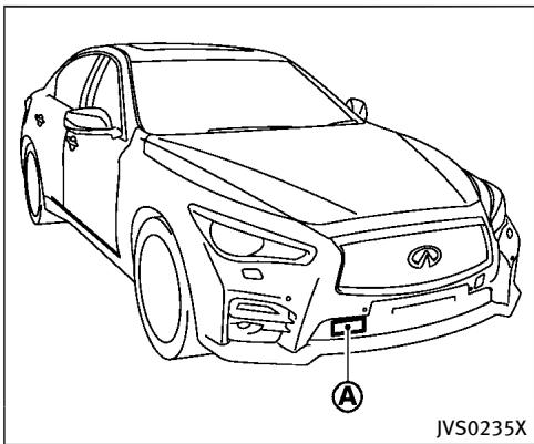 INFINITI Q50 (2016) - AVERTISSEMENT - 1