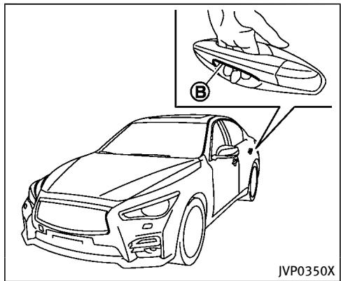 INFINITI Q50 (2016) - FONCTIONNEMENT DE LA CLÉ IN-TELLIGENTE - 2