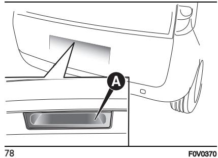 FIAT Doblo 2 Phase 2 (2015-2022) - Ouverture/fermeture du HAYON de l'extérieur - 1