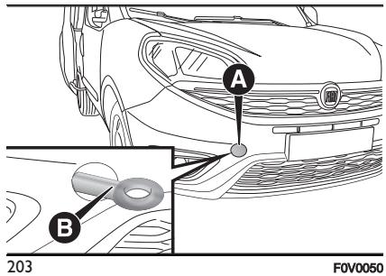 FIAT Doblo 2 Phase 2 (2015-2022) - De l'anneau de remorquage - 1
