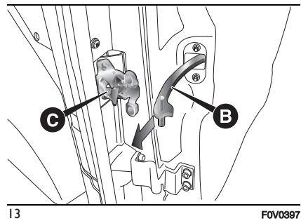 FIAT Doblo 2 Phase 2 (2015-2022) - PORTES arrière à deux battants - 2