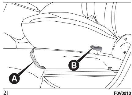 FIAT Doblo 2 Phase 2 (2015-2022) - Réglage dans le sens longitudinal - 1
