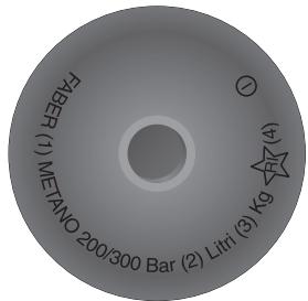 FIAT Doblo 2 Phase 2 (2015-2022) - Marquage des bouteilles - 2