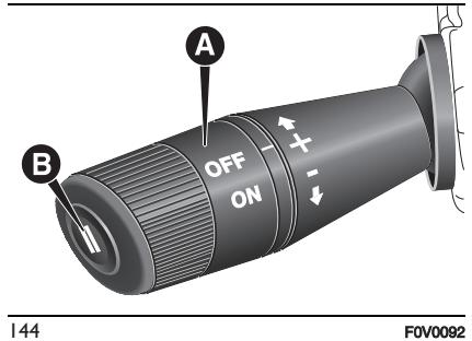 FIAT Doblo 2 Phase 2 (2015-2022) - Rétablissement de la vitesse mémorisée - 1