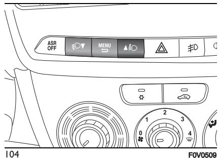 FIAT Doblo 2 Phase 2 (2015-2022) - Boutons de commande - 1