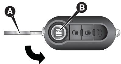 FIAT Doblo 2 Phase 2 (2015-2022) - Clé avec telecommande - 2