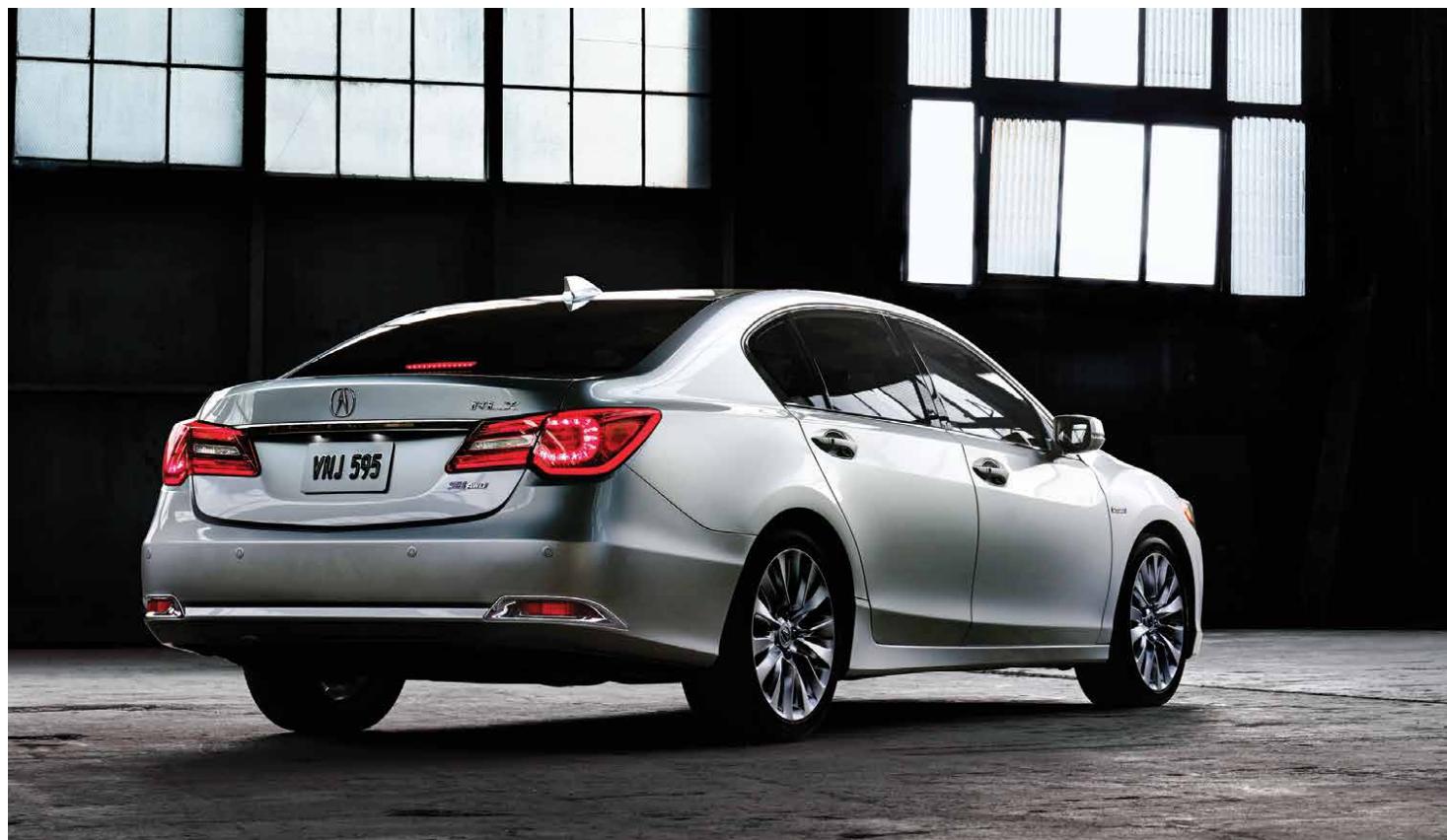 Acura RLX (2017) - ASSISTANCEÀLAMANIABILITÉAGIL - 1