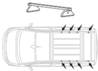 PEUGEOT Traveller (2016-2023) - Barres de toit / Galerie de toit - 1