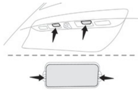PEUGEOT Traveller (2016-2023) - Feux de plaque minéralogique (volet de coffre) - 1