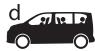 PEUGEOT Traveller (2016-2023) - Emplacement des sièges enfants attachés avec la ceinture de sécurité - 4