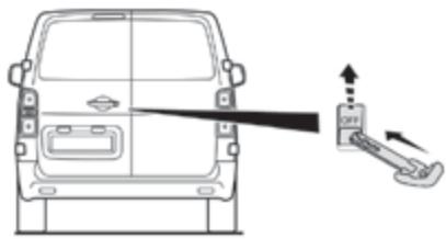 PEUGEOT Traveller (2016-2023) - Verrouillage des portes battantes - 1