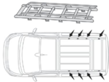 PEUGEOT Traveller (2016-2023) - Barres de toit / Galerie de toit - 2
