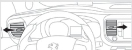 PEUGEOT Traveller (2016-2023) - Conseils pour le chauffage, la ventilation et l'air conditionné - 1