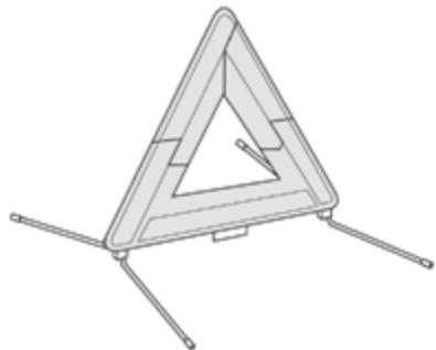 PEUGEOT Traveller (2016-2023) - Installation du triangle sur la chaussée - 1