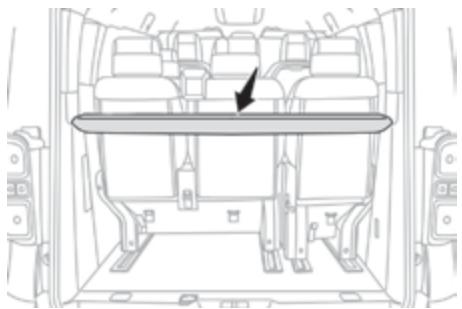 PEUGEOT Traveller (2016-2023) - Cache bagages - 1