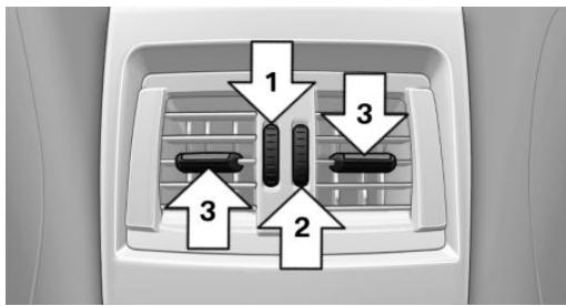 BMW Série 4 (2017-2020) - Ventilation à l'arrière - 1