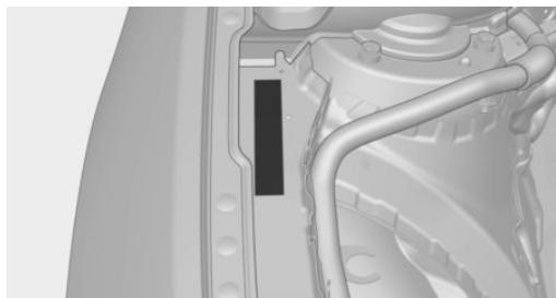 BMW Série 4 (2017-2020) - Numero d'identification du vehicule - 1