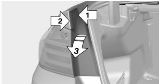 BMW Série 4 (2017-2020) - Démontage du feu arrêté extérieur - 1