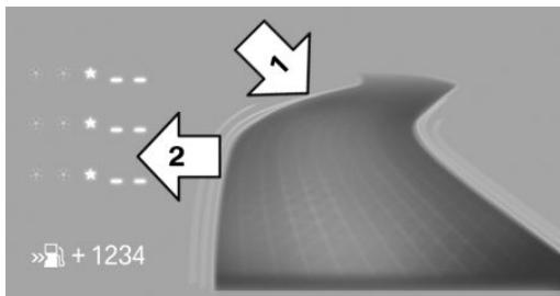 BMW Série 4 (2017-2020) - Affichage sur l'écran de contrôle - 1