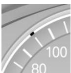 BMW Série 4 (2017-2020) - Repère de la vitesse limite - 1